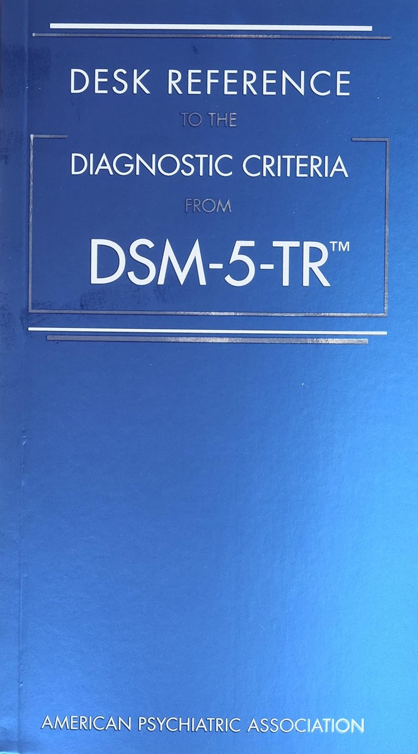 DSM-5-TR Diagnostic Manual